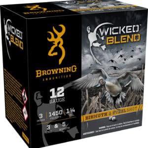 Browning Wicked Blend 12 Gauge 3-inch 1 1/4 oz shotshell box