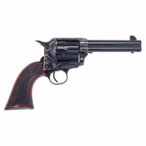 Taylor & Company Gunfighter Defender .45 LC 4.75-inch barrel with case-hardened frame and checkered walnut grip