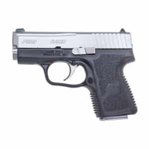 Kahr PM9 9mm pistol stainless slide black polymer frame CA legal