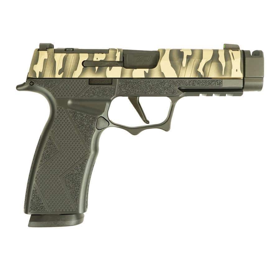 Sig Sauer P365 Tiger Stripe Black XMACRO TACOPS 9mm 3.7 inch barrel right-side