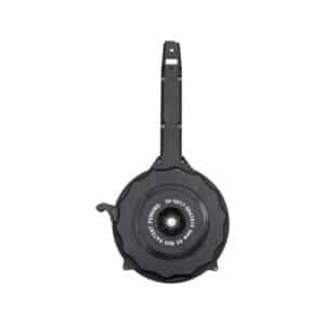 RWB GLOCK 9mm 50-round polymer drum magazine in black