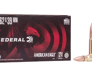 Federal American Eagle 7.62x39mm 124gr FMJ 20rd box