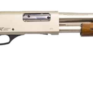 GForce Arms GF3PN 12 Gauge pump shotgun nickel Cerakote finish with Turkish walnut stock