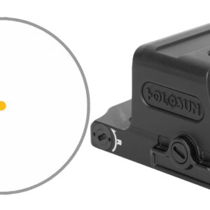 Holosun EPS enclosed pistol sight gold 2MOA dot black matte