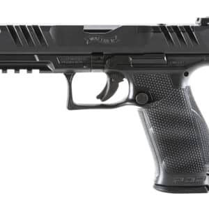 Walther PDP Full Size 9mm 4.5-inch black polymer optics-ready slide CA compliant