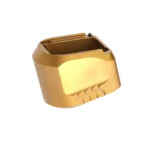 Tyrant CNC +5 magazine extension for Smith & Wesson M&P 9mm/40 S&W aerospace aluminum