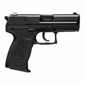 Heckler & Koch HK45 V7 LEM .45 ACP 4.46-inch black pistol, right-side view