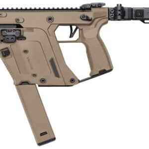 Kriss Vector Gen 3 SBR 9mm 5.5in Flat Dark Earth with 40-round magazine