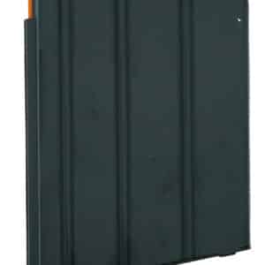 DuraMag SS 10-round stainless steel AR-15 magazine for .350 Legend, black matte, orange follower