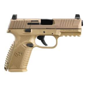 FN 509 Midsize MRD 9mm pistol, Flat Dark Earth finish, 4-inch barrel