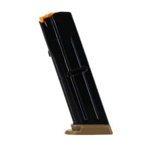 FN 509 10rd 9mm steel magazine Black/Flat Dark Earth with FDE baseplate
