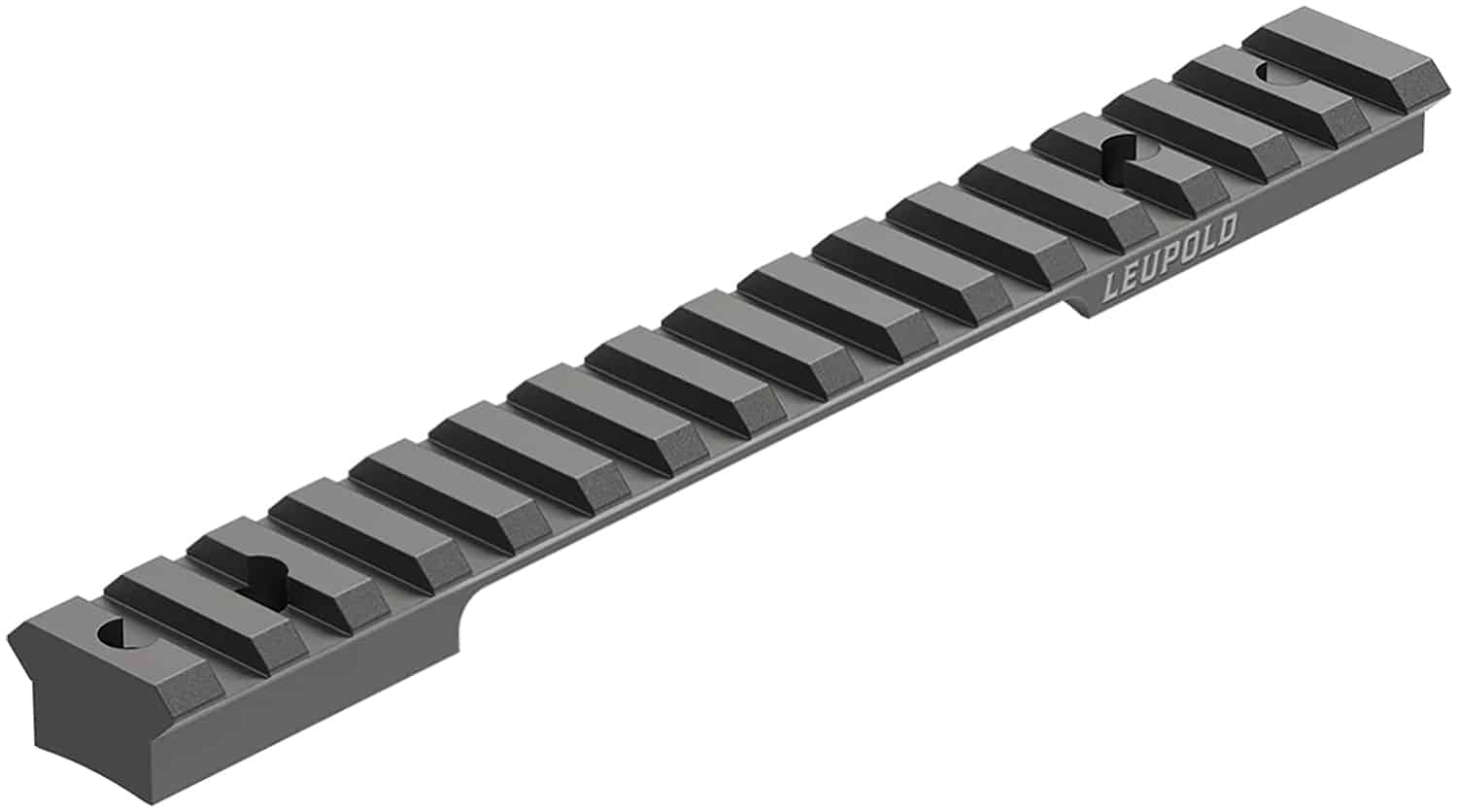 Leupold BackCountry Cross-Slot one-piece base for Remington 700 LA, 20 MOA, black matte