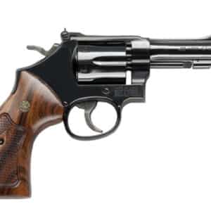 Smith & Wesson Model 48 Classic .22 Magnum 4 inch blued revolver with wood grips