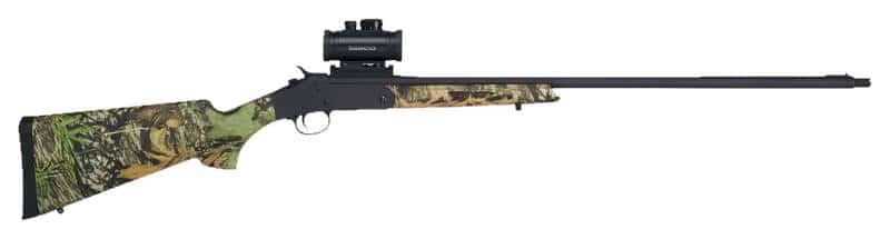 Stevens M301 Turkey XP .410 bore 26 inch Mossy Oak Obsession single-shot shotgun with 1x30 red dot