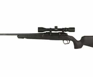 Savage Axis XP 6.5 Creedmoor 22-inch bolt-action rifle with 3-9x40 scope and black synthetic stock
