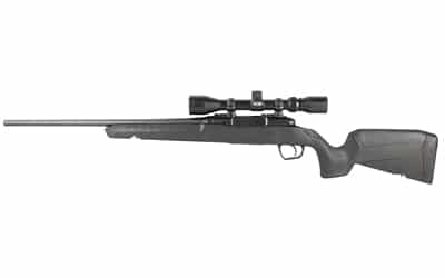 Savage Axis XP Compact .243 Winchester 20-inch black synthetic stock with 3-9x40 scope