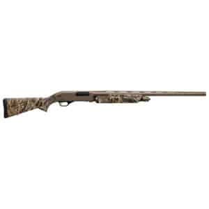 Winchester SXP Hybrid Hunter 12 Gauge 26 inch shotgun with Mossy Oak Shadow Grass Habitat stock and FDE finish