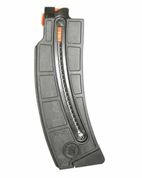Smith & Wesson M&P15-22 25-round polymer magazine in black