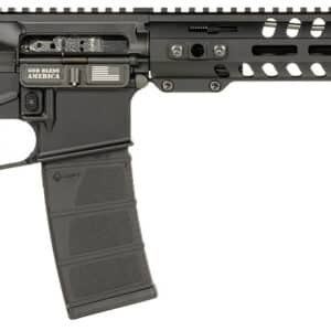 Patriot Ordnance Factory 02045 Minuteman 5.56x45mm NATO 30+1 13.75" Black Steel Threaded Barrel, Black Anodized Aluminum Receiver, 13" Renegade Rail Handguard