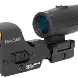 Holosun HE510C-GR with HM3X 1x/3x green reticle optic combo black matte