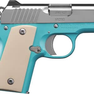 Kimber Micro Bel Air .380 ACP 2.75in pistol Bel Air Blue with ivory Micarta grips
