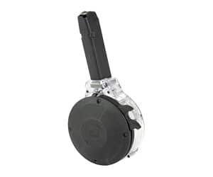 KCI USA 50-round .40 S&W Glock-pattern drum magazine black polymer