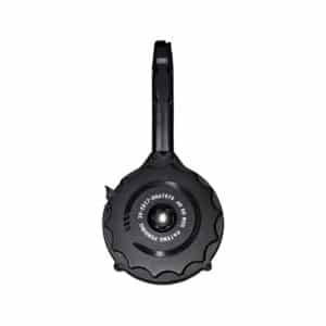 RWB Glock .40 S&W 50-round drum magazine black