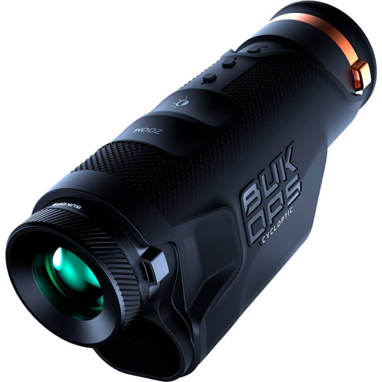 BUK OPS Cycloptic handheld viewer 1-5x25mm showing eyepiece and controls