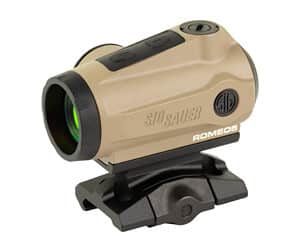 Sig Sauer ROMEO5 Gen II 1x20mm red dot sight in Flat Dark Earth