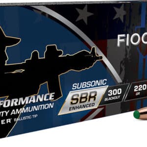 Fiocchi Hyperformance SBR .300 AAC Blackout 220gr BT 20rd box