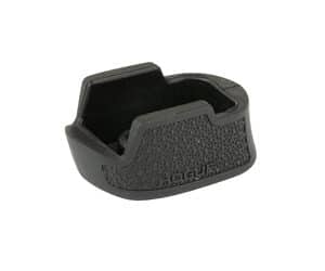 Hogue OverMolded Rubber Grip Extension Base Pad for SIG P365 12-Round Magazine, Black