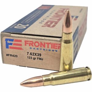 Hornady Frontier full metal jacket rifle ammunition 20-round box