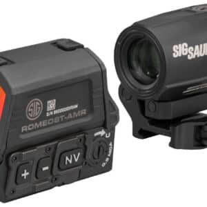 SIG Sauer ROMEO8T-AMR red dot with JULIET3T micro magnifier 1x40mm/3x22mm black