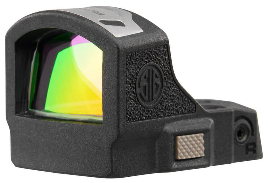 Sig Sauer Romeo-RS Compact 6 MOA red dot sight, black, 24mm