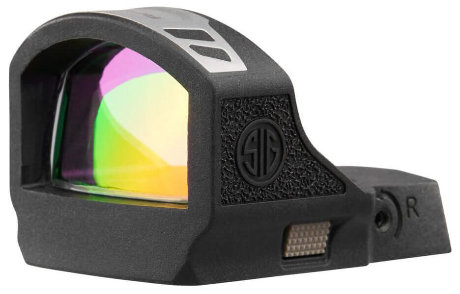 Sig Sauer ROMEO-RS Pro reflex sight, circle-dot reticle, 1x31mm, black