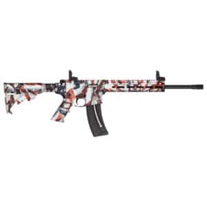 Smith & Wesson M&P15-22 Sport Flag Cerakote .22 LR rifle, 16.5in barrel, 25rd magazine
