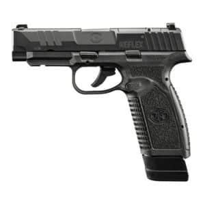FN Reflex XL MRD 9mm Luger micro-compact pistol, black, optics-ready slide