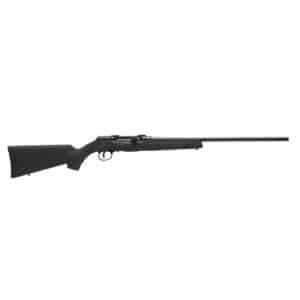 Savage A22 Magnum Sporter rifle, 22 Magnum, black synthetic stock, 10-round rotary magazine
