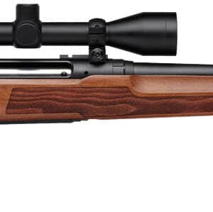 Savage Axis 2 XP Hardwood 6.5 Creedmoor 22-inch bolt-action rifle with mounted 3-9x40 scope