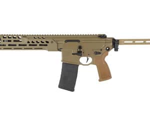 Sig Sauer MCX-SPEAR LT IR 5.56 NATO pistol in Coyote FDE with 11.5 inch barrel and folding brace