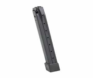 Springfield Armory XD-M Elite 35rd 9mm extended magazine, steel body, black finish