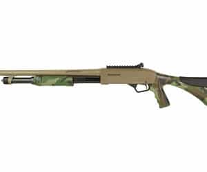 Winchester SXP Extreme Defender 12ga 18in Woodland FDE pump-action shotgun