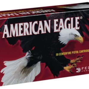 Federal American Eagle 9mm Luger 147gr FMJ Flat Point 50rd box product image