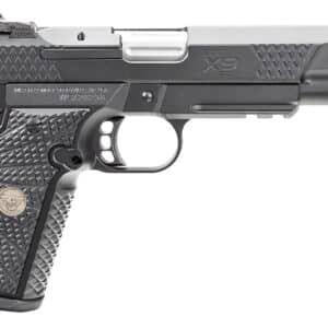 Wilson Combat EDC X9 2.0 9mm 5-inch Black Armor-Tuff slide, aluminum Lightrail frame, black G10 Starburst grip