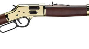 Henry Big Boy Brass .44 Mag 20-inch octagon barrel side gate rifle blued walnut