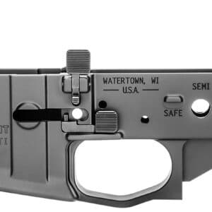 Griffin Armament MK2AL stripped lower receiver 7075-T6 aluminum black anodized for AR-15