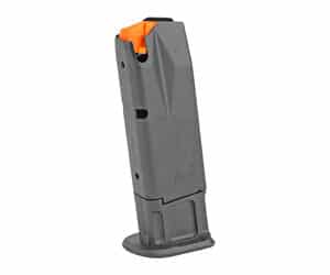 Walther PPQ M2 PDP 9mm steel magazine with blued finish, black