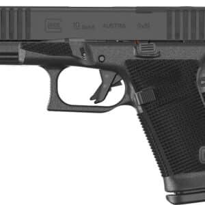 Glock G19 Gen6 9mm pistol, 4.02 inch barrel, black, optic-ready slide, three magazines