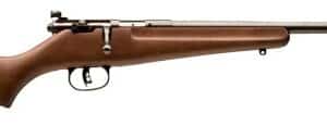 Savage Rascal youth .22 LR rifle 16.13 inch hardwood stock blued barrel