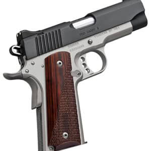 Kimber Pro Carry II two-tone .45 ACP 4-inch pistol with rosewood grips